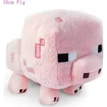 plyšák Plyšová Hračka plyšák Minecraft Prasátko Růžové 16 cm