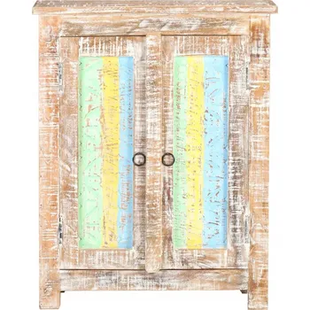 Komoda Komoda VidaXL 61 x 35 x 76 cm, béžové odstíny, matná