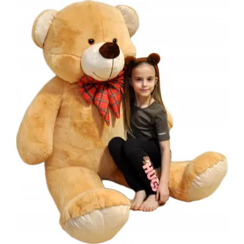 plyšák PLYŠOVÝ MEDVÍDEK VELKÝ 170 cm PLYŠÁK PLYŠOVÝ MAZLÍČEK PŘÍTULNÍČEK DÁREK PRO DĚTI