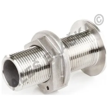 Příslušenství k čerpadlu Průchodka k nádrži nerezová NEREZ, INOX - připojení, přechodka, přípojka pro nádrže - nádrž - 1" N006