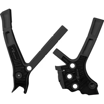 RACETECH (RTECH) 2025/12 kompletní kryty rámu BI-mateRIAL SUPER GRIP YAMAHA YZ 125 / 250 05-24, FANTIC XE / XX 125 / 250 / 300 21-24 barva černá (RACETECH (RTECH) 2025/12 kompletní kryty rámu BI-mateRIAL SUPER GRIP YAMAHA YZ 125 / 250 05-24, FANTIC XE / X