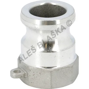 Hadicová spojka SFERACO - Francie | CAM-LOCK hliníková rychlospojka, adaptér s vnitřním závitem, TYP A - 3/4" CAM-LOCK TYP A