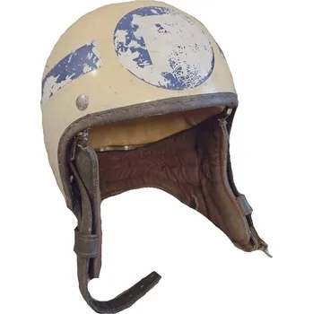 Helma na motorku Helma/přilba ČSLA regulovčíka MP bílá použitá II jakost (Helma/přilba ČSLA regulovčíka MP bílá použitá II jakost)