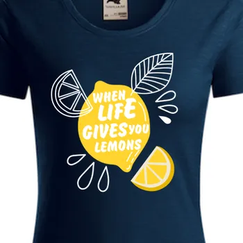 Organická trička BFF | Organické tričko BF Lemon