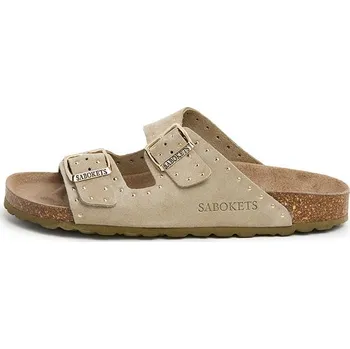 Dámské žabky SABOKETS Khaki 9817195 38