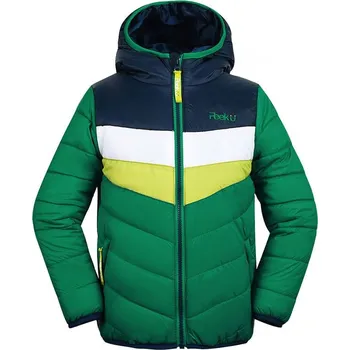 Chlapecká bunda Peek U Grün/ Dunkelblau/ Weiß 6030435 110