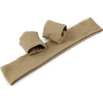 Elastické náplety šíře 7 cm sada (2x rukáv, 1x pás)