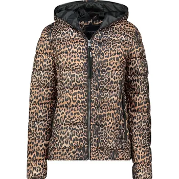 Dámská vesta Bunda Geographical Norway Camel/ Schwarz 3081535 XL