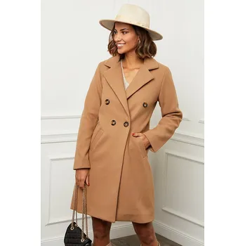 Dámská vesta Bunda L'armoire de Suzette Camel 9473007 40