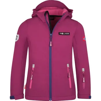 Dívčí bunda Trollkids Pink 5420501 164