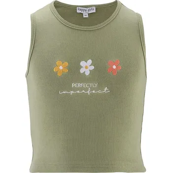 Tričko happy girls by Eisend Khaki 5193255 146