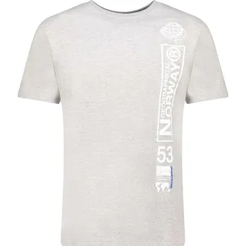 Pánské tričko Tričko Geographical Norway Grau 7810711 S