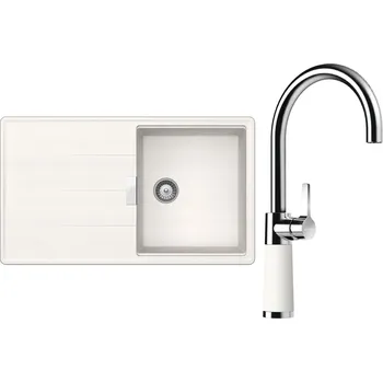 Kuchyňský dřez Set Schock S16-6 (dřez Tia D-100 Polaris + baterie SC-520 Polaris)