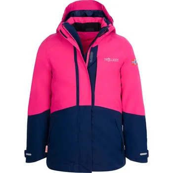 Dívčí bunda Trollkids Pink 757389 164