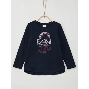 Dívčí tričko Tričko s.Oliver Dunkelblau 478284 128