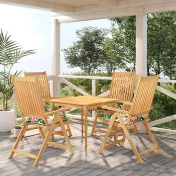 Podsedák vidaXL Podušky na židli 4 ks vícebarevné 40 x 40 x 7 cm textil