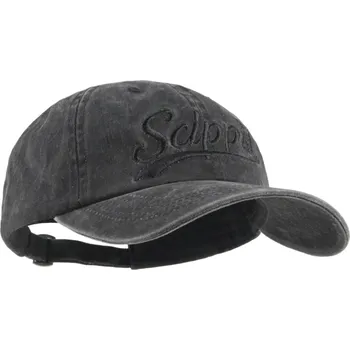 Kšiltovka Australská černá kšiltovka z seprané bavlny - SCIPPIS CAP Velikost: Unisize (S-XL)