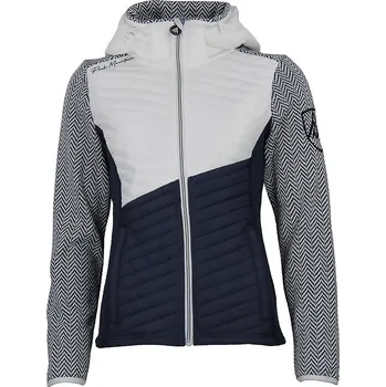 Dámská vesta Bunda Peak Mountain Weiß/ Dunkelblau 3956854 XXL