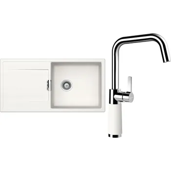 Kuchyňský dřez Set Schock S8-8 (dřez Mono D-100L Polaris + baterie SC-530 Polaris)