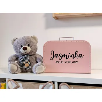 Školní kufřík Dětský kufřík se jménem na přání - Moje poklady