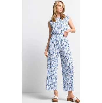 Dámské kalhoty Rich & Royal Weiß/ Blau 9712327 XL