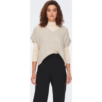 Dámský svetr ONLY Beige 1193905 XS