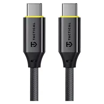 Datový kabel Tactical Fast Rope Aramid 2.0 Cable USB-C/USB-C 0.3m
