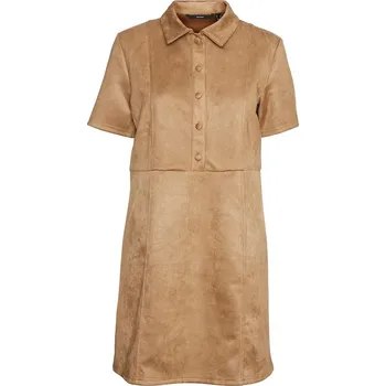 Dámské šaty Šaty Vero Moda Hellbraun 1568453 XL