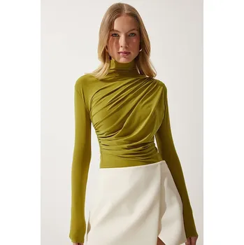 Dámské tričko Happiness Istanbul Grün 5308036 38