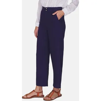 Dámské kalhoty Le Jardin du Lin Dunkelblau 7665543 36