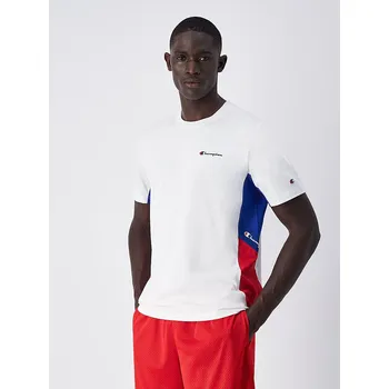 Tričko Champion Weiß/ Rot/ Blau 6305558 S