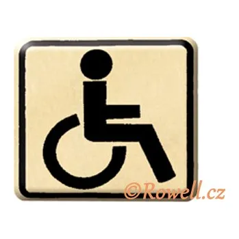 Domovní číslo NO. cedulka zlatá 'Invalida' (NO. cedulka zlatá 'Invalida')