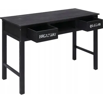 Konferenční stolek Konzolový Stolek VidaXL matně černý 45 x 76 x 45 cm