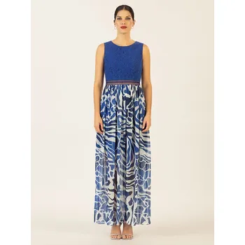 Dámské šaty Šaty APART Blau/ Weiß 2923743 46