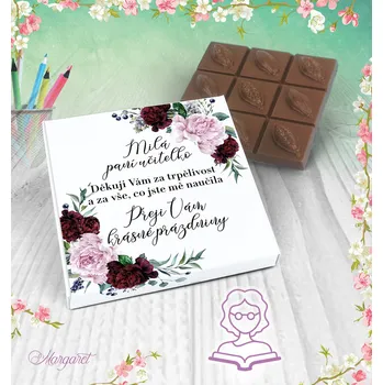 Čokoláda Čokoláda | Motiv 21 (S věnováním pro učitelky)