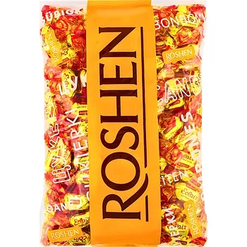 Bonbon Bonbóny eclair s měkkou kakaovou náplní ROSHEN 1 kg