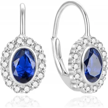 Náušnice Beneto okouzlující stříbrné náušnice á la vévodkyně Kate AGUC2722L