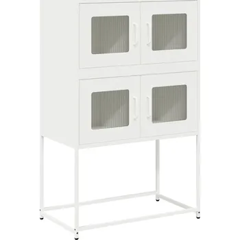 Komoda Komoda bílá 68x39x107 cm ocel