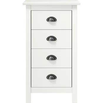 Komoda Komoda VidaXL 46 x 35 x 80 cm bílá (1)