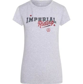 Dámské tričko Imperial Riding Triko Classy Imperial Riding, grey melange 164