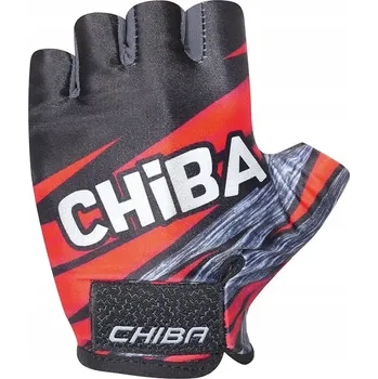 Cyklistické rukavice Dětské cyklistické rukavice CHIBA KIDS červené L
