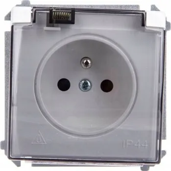 Elektrická zásuvka Elektrická Zásuvka zásuvka Kontakt-simon bílá