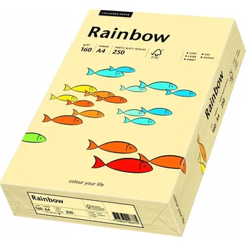 Papír pro tiskárny Kancelářský papír Rainbow formát A4 160g, 250 listů