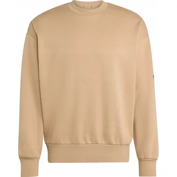 Pánská mikina Pánská mikina adidas Essentials Loose Fit 3 Bar Logo béžová JX5668 VELIKOST M