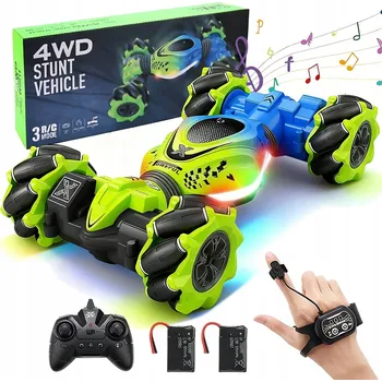 RC model auta AUTO NA DÁLKOVÉ OVLÁDÁNÍ GESTY RC TERÉNNÍ VOZIDLO 2.4GHz OTOČENÍ 360° 4WD