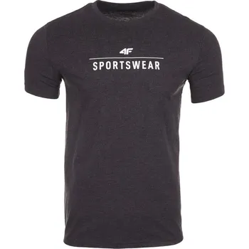 Pánské tričko Pánské TRIČKO 4F šedé H4L22 TSM354 23M vel. M
