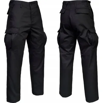 Pánské kalhoty Pánské vojenské kalhoty kapsáče taktické Mil-Tec US Ranger BDU Black 4XL