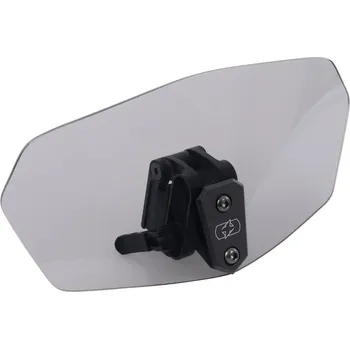 Motodíl OXFORD 12/2025 plexi štít nastavitelný tónovaný deflektor štítu (DYMIONY) (SMOKED) 260 X 125mm (OXFORD 12/2025 plexi štít nastavitelný tónovaný deflektor štítu (DYMIONY) (SMOKED) 260 X 125mm)