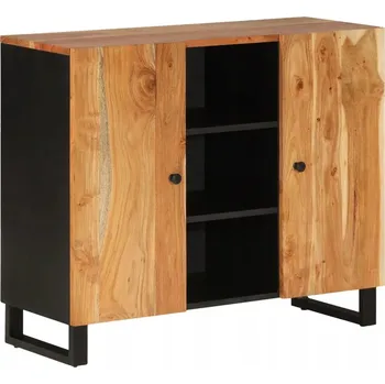 Komoda Komoda VidaXL 90 x 33 x 75 cm, odstíny hnědé