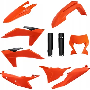 POLISPORT SADA PLASTŮ (KOMPLETNÍ SADA) KTM EXC/EXC-F/XC-W/XC-WF TBI '24-'25
